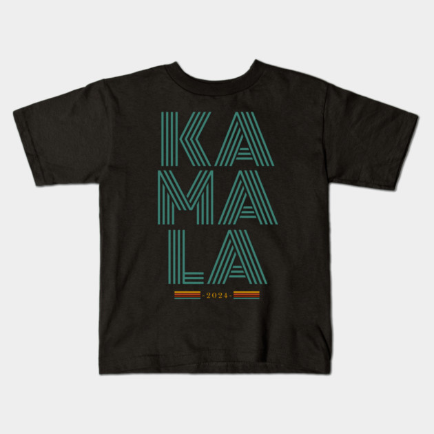 Kamala-Harris Kids T-Shirt by BlackMeme94