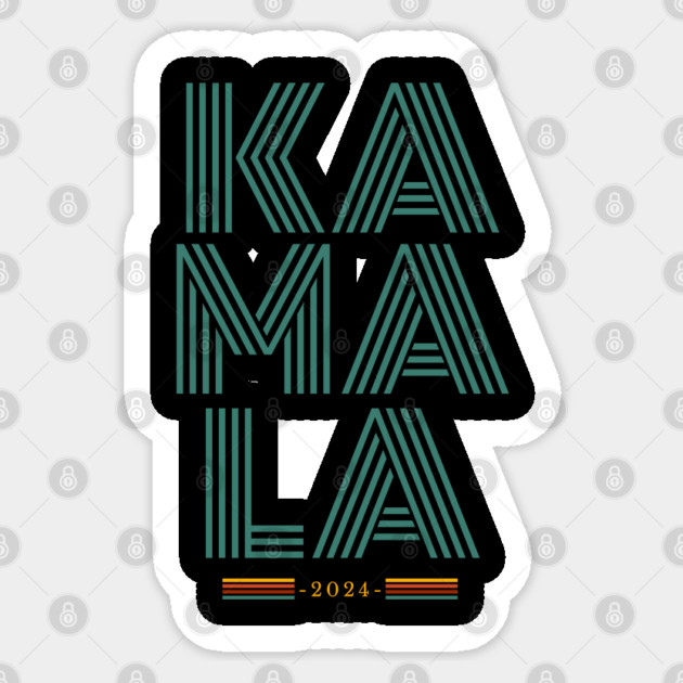 Kamala-Harris Sticker by BlackMeme94