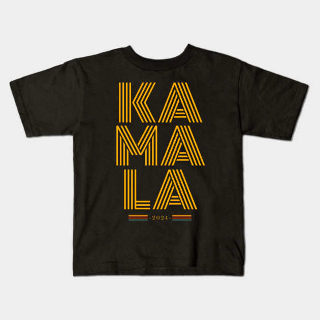 Kamala-Harris Kids T-Shirt by BlackMeme94
