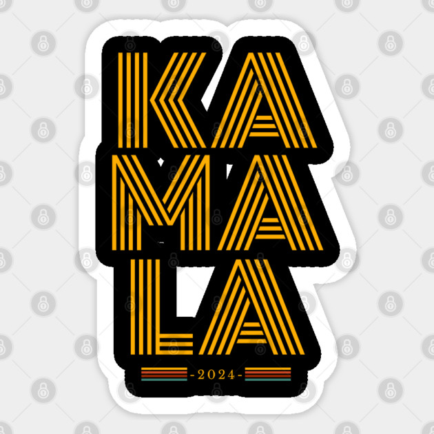 Kamala-Harris Sticker by BlackMeme94
