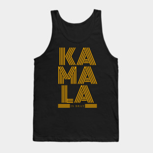 Kamala-Harris-Kamala-Is-Brat Tank Top