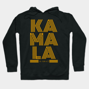 Kamala-Harris-Kamala-Is-Brat Hoodie