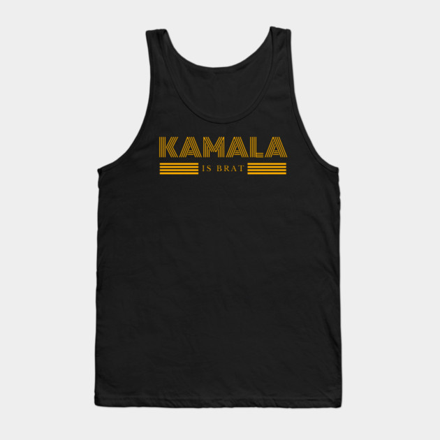 Kamala-Harris-Kamala-Is-Brat Tank Top by BlackMeme94