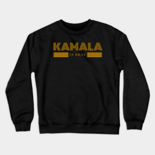 Kamala-Harris-Kamala-Is-Brat Crewneck Sweatshirt