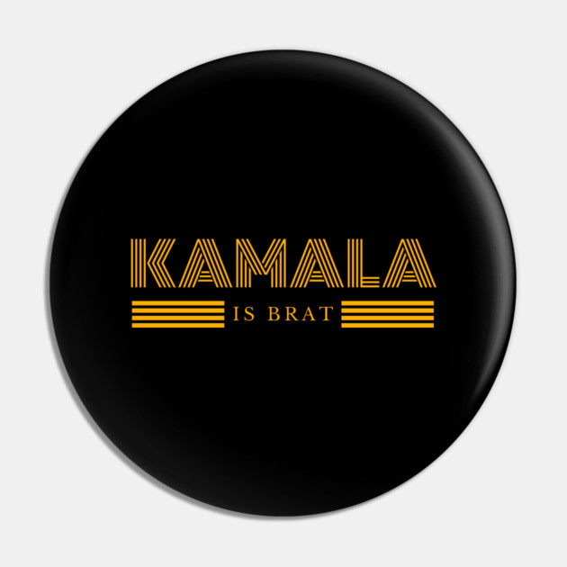 Kamala-Harris-Kamala-Is-Brat Pin by BlackMeme94