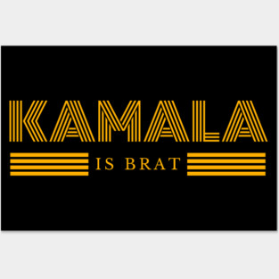 Kamala-Harris-Kamala-Is-Brat Posters and Art