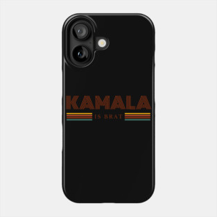 Kamala-Harris-Kamala-Is-Brat Phone Case
