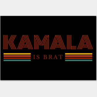 Kamala-Harris-Kamala-Is-Brat Posters and Art