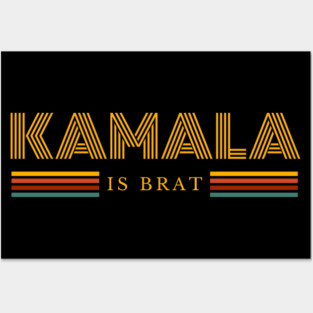 Kamala-Harris-Kamala-Is-Brat Posters and Art