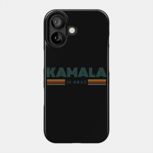Kamala-Harris-Kamala-Is-Brat Phone Case
