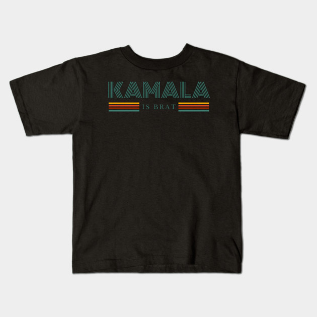 Kamala-Harris-Kamala-Is-Brat Kids T-Shirt by BlackMeme94