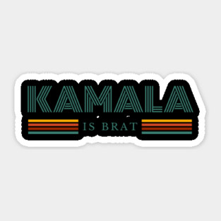 Kamala-Harris-Kamala-Is-Brat Sticker