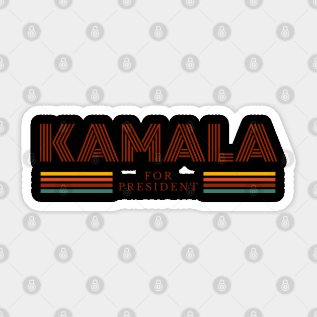 Kamala-Harris-For-President Sticker by BlackMeme94