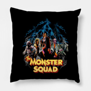 Monster Squad T-Shirt - Classic 80s Monster Movie Apparel Pillow