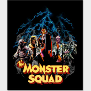 Monster Squad T-Shirt - Classic 80s Monster Movie Apparel Posters and Art