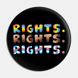 Rights For Gay LGBT Pin