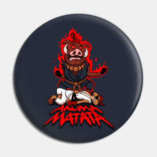 Akuma Matata Pin