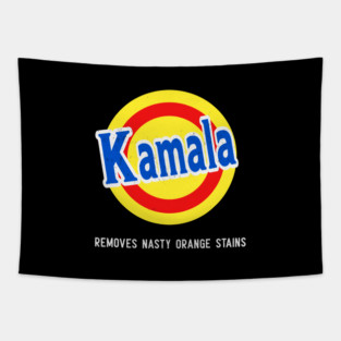 Kamala-Removes-Nasty-Orange-Stains Tapestry