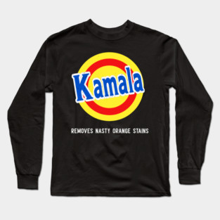 Kamala-Removes-Nasty-Orange-Stains Long Sleeve T-Shirt