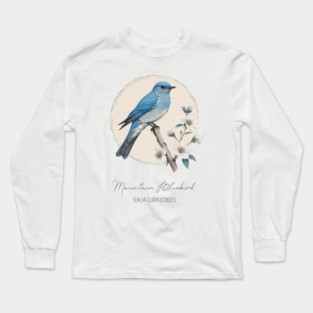 Mountain Bluebird Long Sleeve T-Shirt