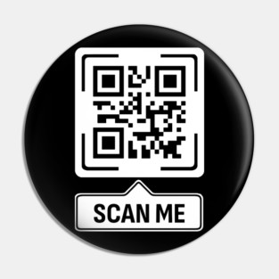 Fuck-You-QR-Code Pin