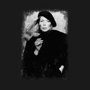 Joni Mitchel // 80s 90s Vintage Distressed T-Shirt