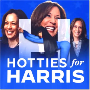 Megan Thee Stallion Hotties For Harris - Hatties For Harris Posters and Art