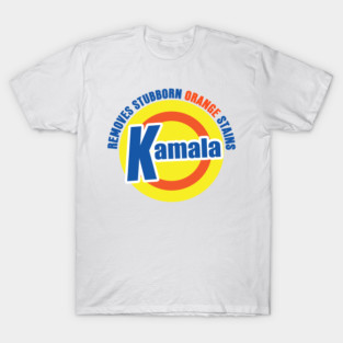 Kamala Removes Stubborn Orange Stains T-Shirt