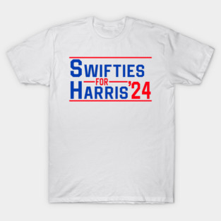 Swifties For Harris 24 - Harris For President 2024 T-Shirt