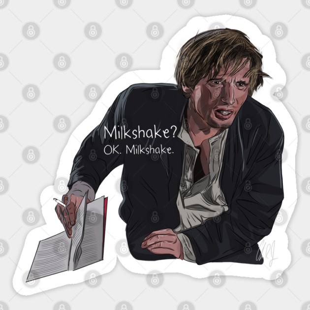 Before Sunrise: Milkshake Sticker by 51Deesigns