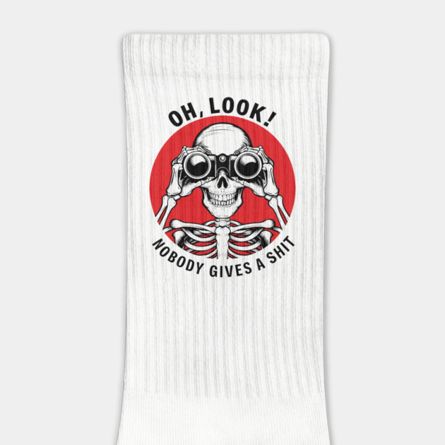 Oh Look! Nobody Gives A Shit Sarcastic Attitude by Anticorporati