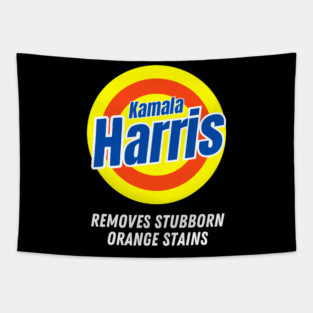 Kamala-Removes-Stubborn-Orange-Stains Tapestry