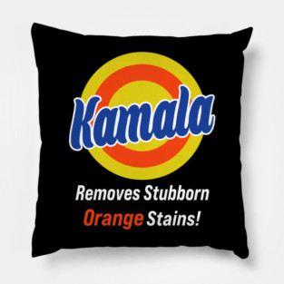 Kamala-Removes-Stubborn-Orange-Stains Pillow