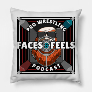 Faces & Feels Cast Logo Pillow