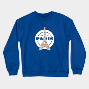 Olympics 2024 Paris Gold Crewneck Sweatshirt