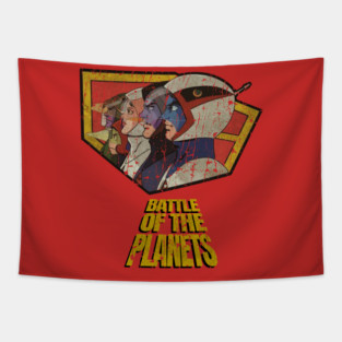 Battle Of The Planets G-Force Vintage Tapestry