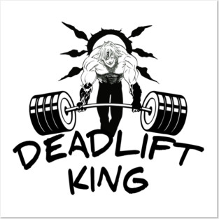 Estarossa Deadlift King Posters and Art