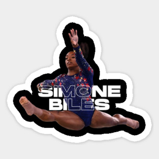 SIMONE BILES GYMNASTICS WINNER GOLD MEDAL Magnet