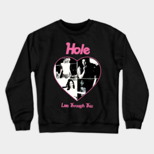 Hole Band Crewneck Sweatshirt