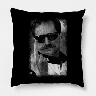 Dale Earnhardt // 80s 90s Vintage Distressed Pillow