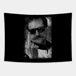 Dale Earnhardt // 80s 90s Vintage Distressed Tapestry