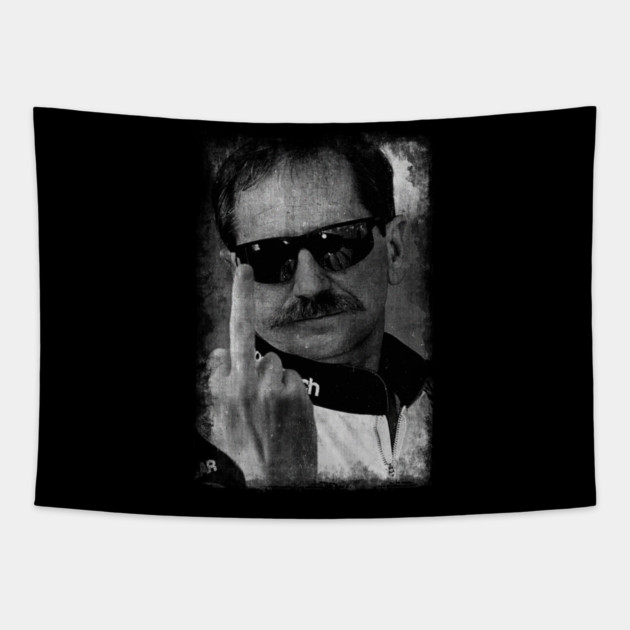 Dale Earnhardt // 80s 90s Vintage Distressed Tapestry by Biernacki
