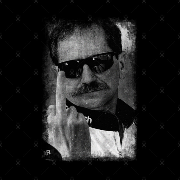 Dale Earnhardt // 80s 90s Vintage Distressed by Biernacki