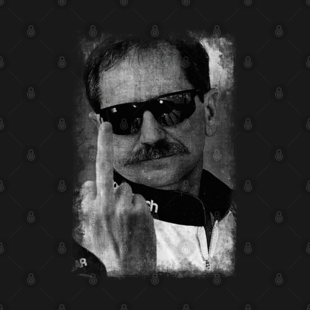 Dale Earnhardt // 80s 90s Vintage Distressed by Biernacki