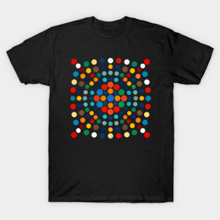 Polka Pulse: Color Rhythm T-Shirt