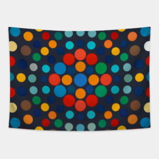 Polka Pulse: Color Rhythm Tapestry