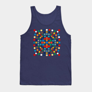 Polka Pulse: Color Rhythm Tank Top