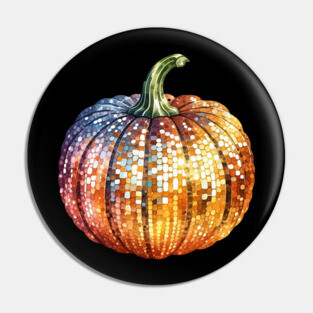 Disco Pumpkin Pin