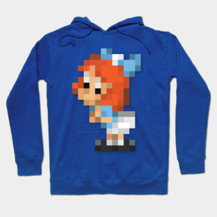 Elmyra low-res pixelart Hoodie