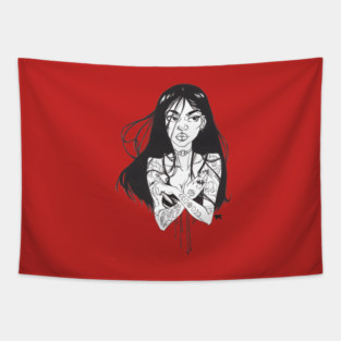 Cross My Heart & Hope To Die Tapestry